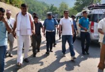 दाउन्ने–पश्चिम खण्डको सडकको गुणस्तरमा प्रश्न