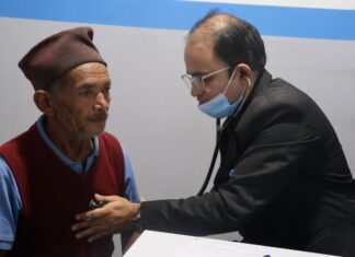 निःशुल्क मुटुरोग परीक्षणमा नवलपुरका ३५० जनाले लिए सेवा