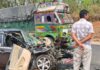 कार र ट्रक ठोक्किदा नवलपुरमा एकको मृत्यु