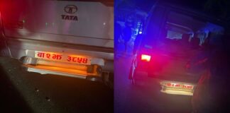 सरकारी गाडीको ठक्करबाट नवलपुरमा एकको मृत्यु