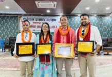 भीमकुमारी–ढुण्डिराज पत्रकारिता पुरस्कार सम्पादक गिरीलाई