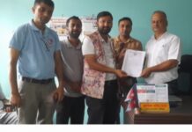 औषधि व्यवसाय कर पुनर्विचार गर्न माग गर्दै नगरपालिकालाई ज्ञापनपत्र