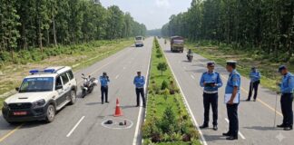 गाडीको ठक्करबाट नवलपुरमा एकको मृत्यु, ठक्कर दिने गाडी फरार