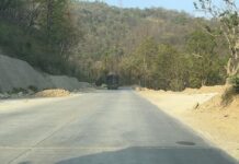 दाउन्ने खण्डको सडक ३० वर्ष टिक्ने गरी ढलान गरिएको दाबी