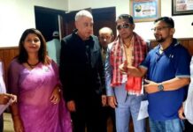 दीपक मनाङेलाई शशांकले गरे कांग्रेसको देउवा समूहमा स्वागत
