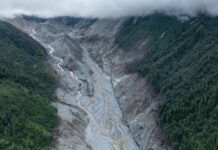 भोटेकोसीको सिरानमा बनेको ताल रित्तियो, सिन्ह्वाले सार्वजनिक गर्यो तस्बिर